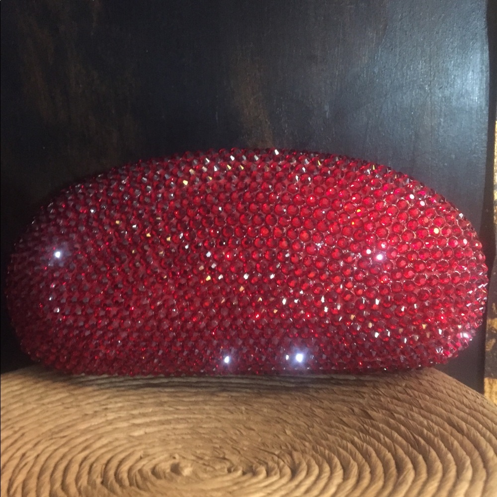 Ruby Red Crystal Sunglass Case. - image 4